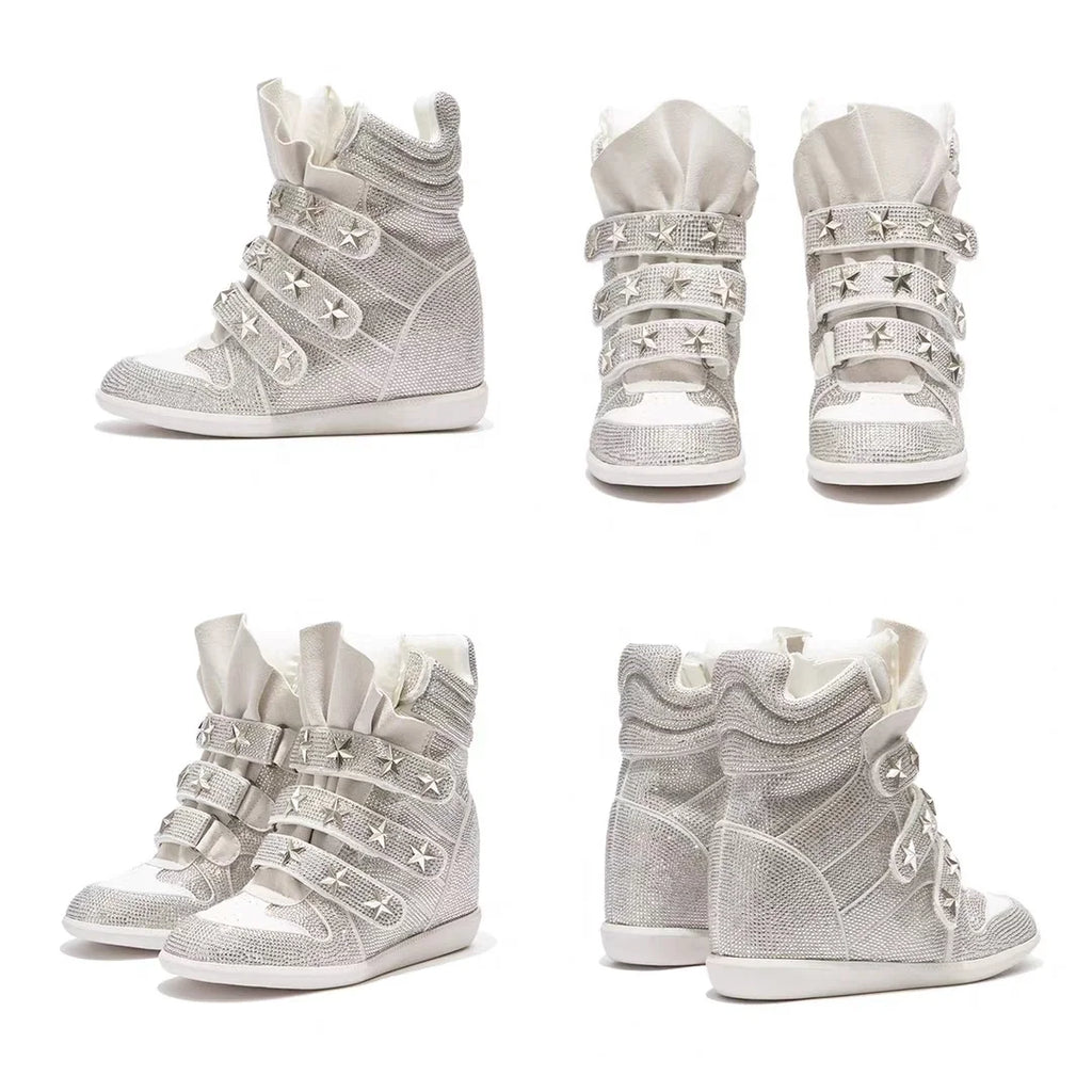 British-Style Lace-Up Leather Ankle Boots