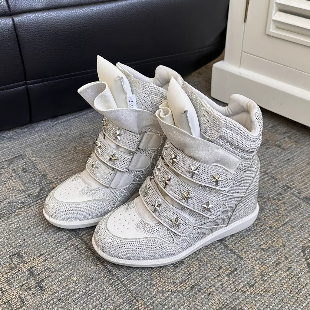British-Style Lace-Up Leather Ankle Boots