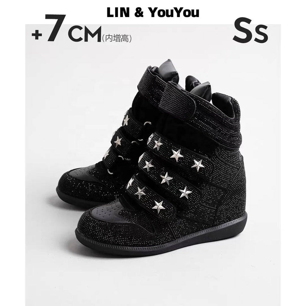 British-Style Lace-Up Leather Ankle Boots
