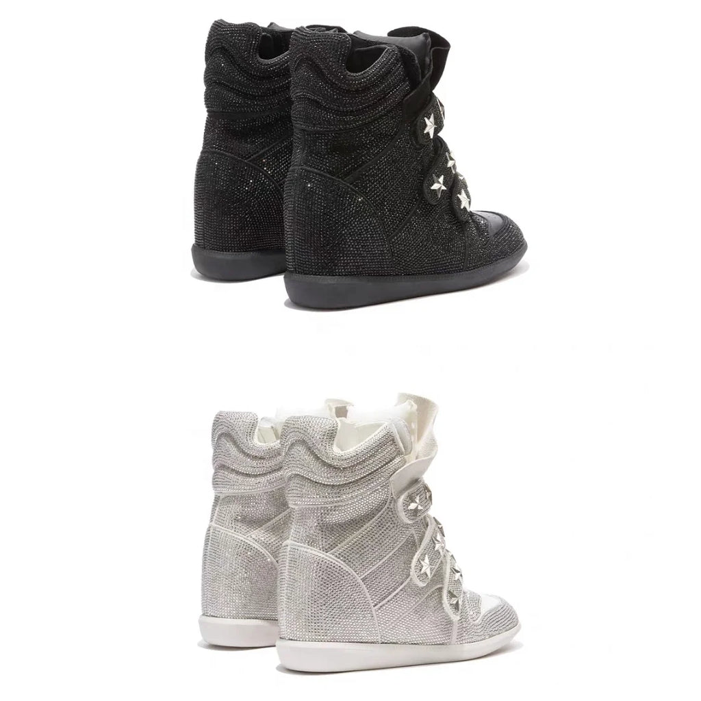 British-Style Lace-Up Leather Ankle Boots