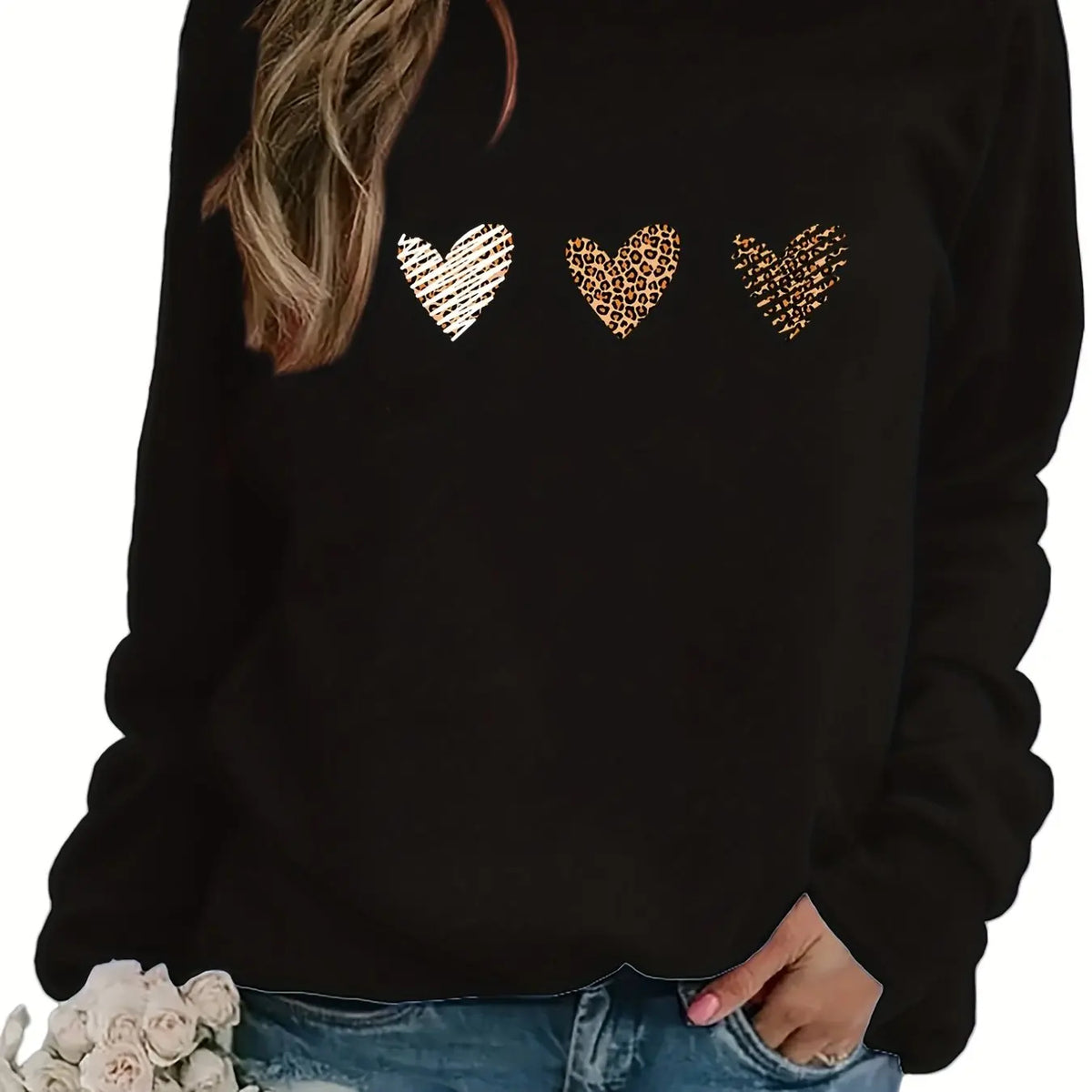 Leopard Print Velvet Hoodie